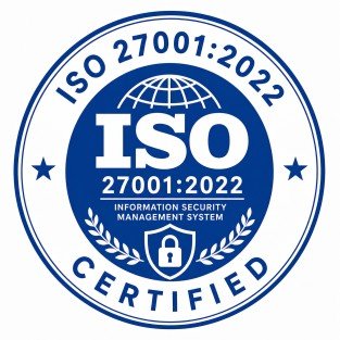 ISO 27001:2022 badge