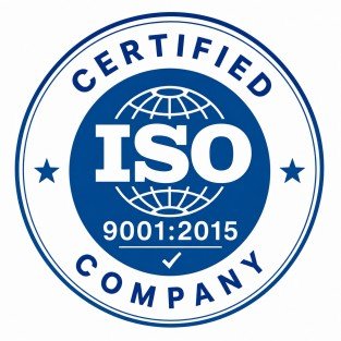 ISO 9001:2015 badge